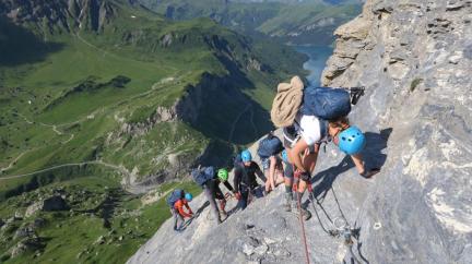 via ferrata rocher des vents 