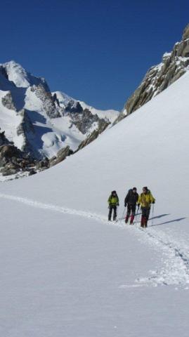 Alpinisme - l'Aiguille du Tour - massif du Mont Blanc