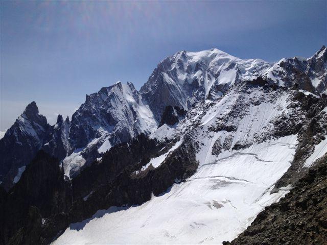 randonnée sur glacier avec les guides des Arcs
