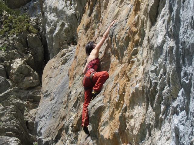 Escalade au Monal - Vanoise - Guides des Arcs