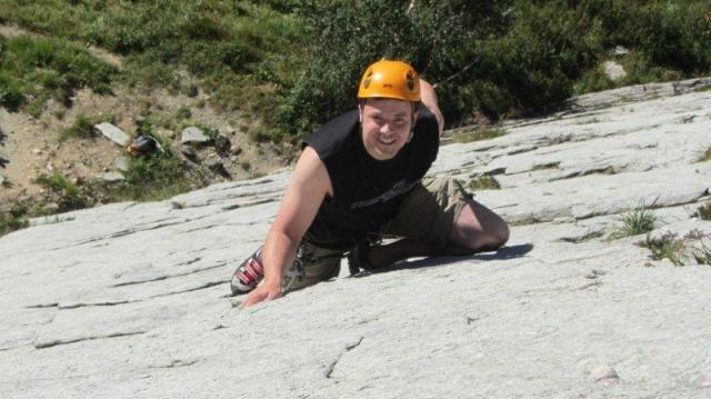 Escalade Séloge 1er longueur de la voie Primoulette