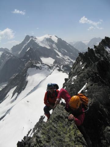 Sur l'arête