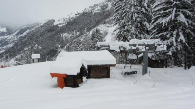 piste des Ecudets - La Rosière le 7 décembre 2012