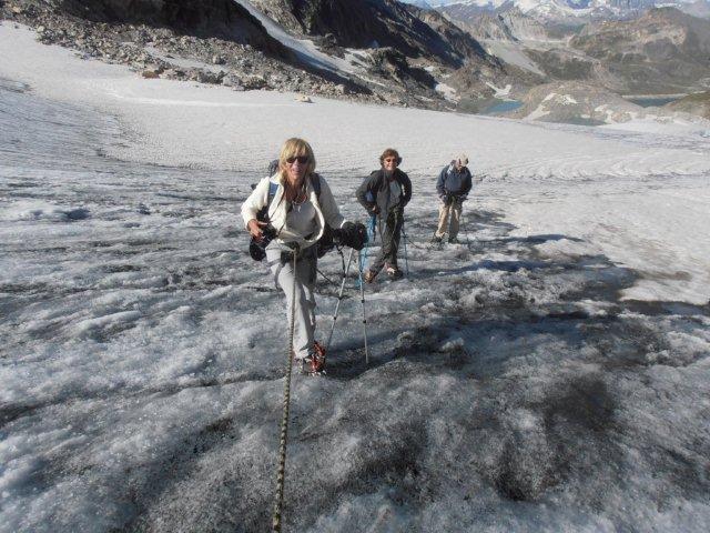 Randonnée sur glacier - Guides des Arcs