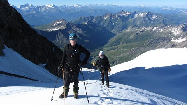 Sommet du Dôme des Glaciers - guides des Arcs