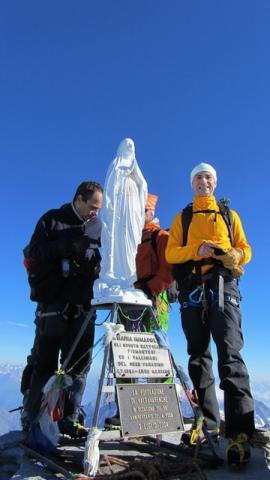 Grand Paradis 4061m le sommet - guides des Arcs