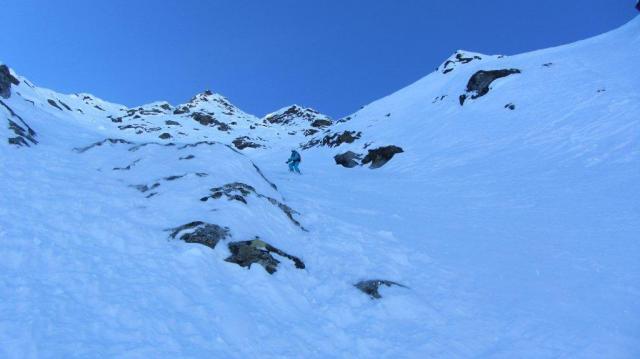 Ski hors pistes aux Arcs  avec les guides de hautes montagne