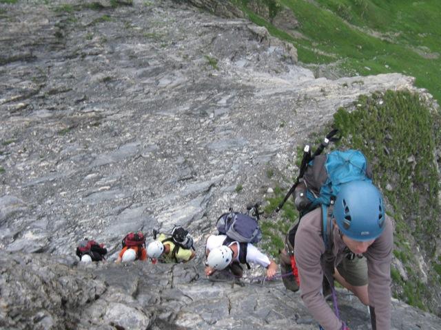via ferrata beaufortain