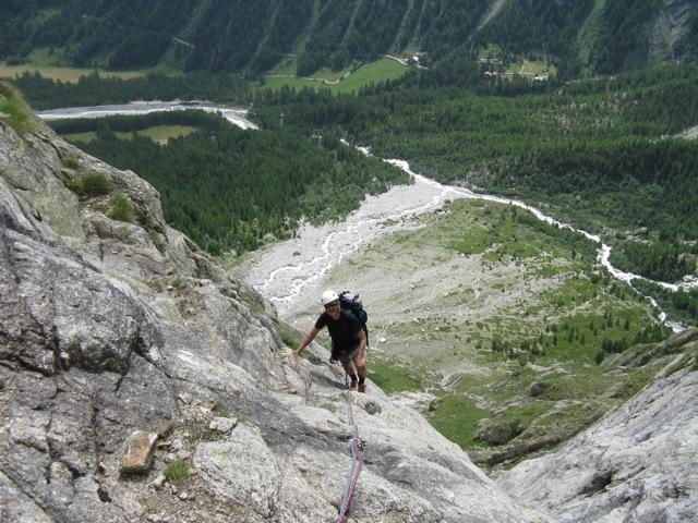 escalade à Courmayeur