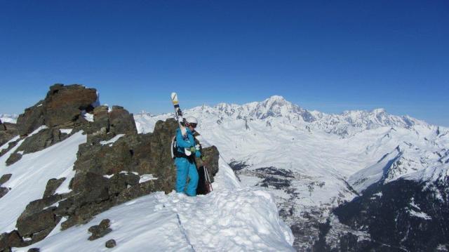 Ski hors pistes aux Arcs - Savoie