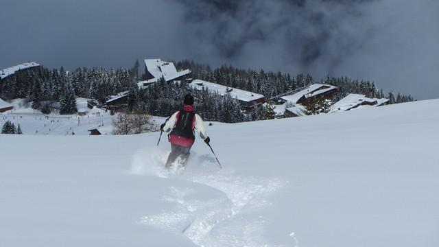 Ski hors piste aux Arcs - Vanoise