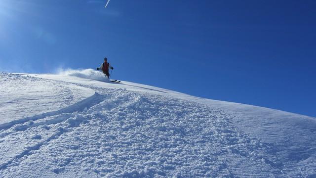 Ski hors piste à Villaroger avec les guides des Arcs