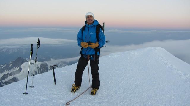 Le sommet du Mont Blanc guides des Arcs