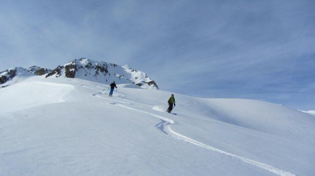 ski de randonnée - massif du Beaufortain - Savoie