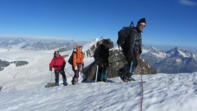 Pollux le sommet 4091m - guides des Arcs