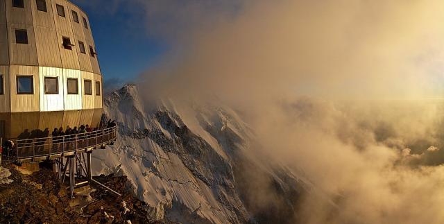 Le nouveau refuge du Goûter enfin ouvert.