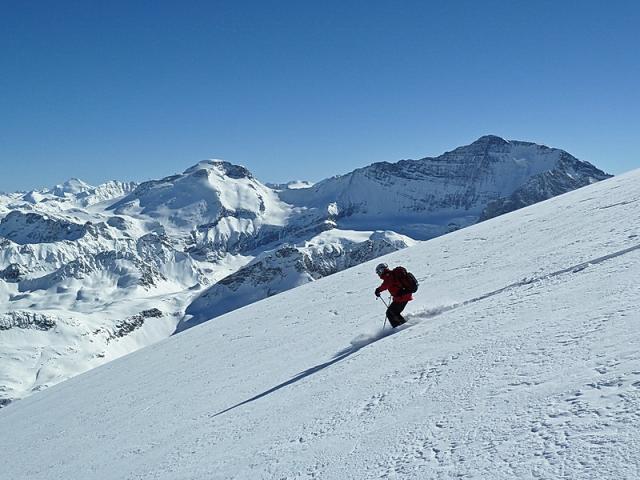 Près du sommet du Dôme des Pichères