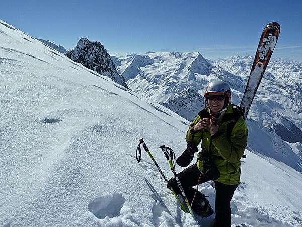 Petite montée avant la descente.