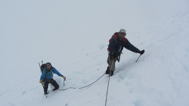 le glacier du Tondu massif du Mont Blanc