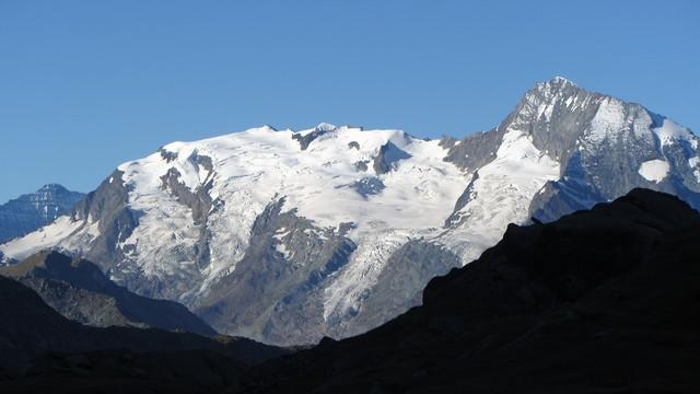 Sache Pourri vue depuis le refuge du Ruitor