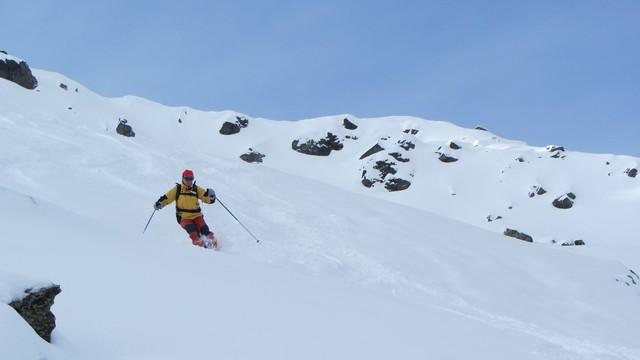 Ski hors piste à Sainte Foy Tarentaise