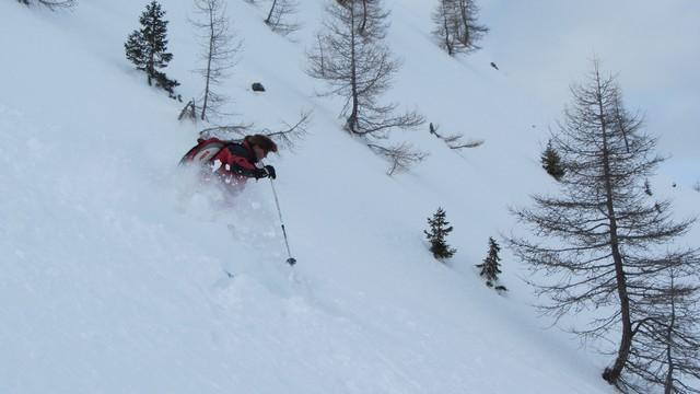Ski hors piste à Sainte Foy Tarentaise
