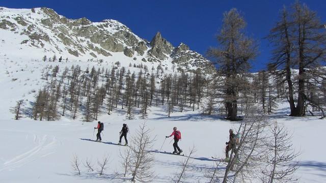 Ski de randonnée dans le Queyras col de Pelvas