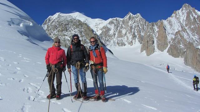 Vallée Blanche - le Mont Blanc - guides des Arcs