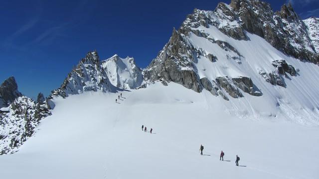 Vallée Blanche - guides des Arcs