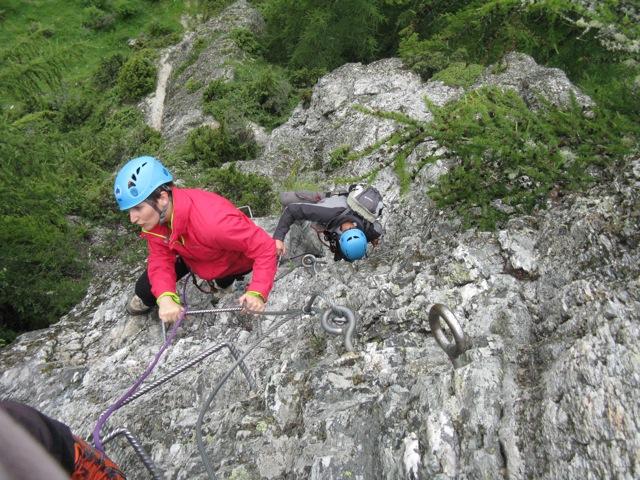 via ferrata les arcs