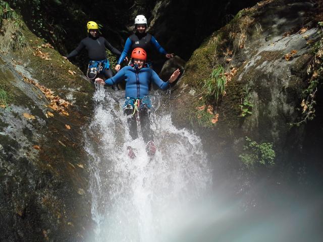 Canyonning les Arcs Pussy