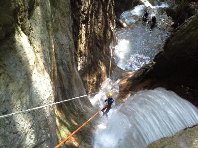 Canyonning les Arcs Pussy