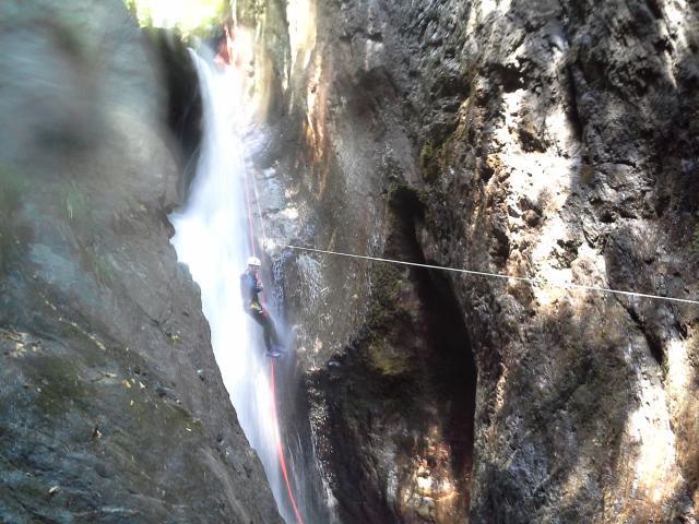 Canyonning les Arcs Pussy