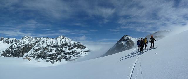 Col de la Tsanteleina versant français.
