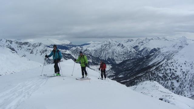 ski de randonnée Crête de Baude - Névache