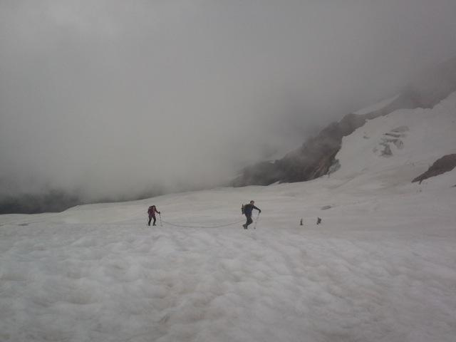 Sur le Glacier des Glaciers