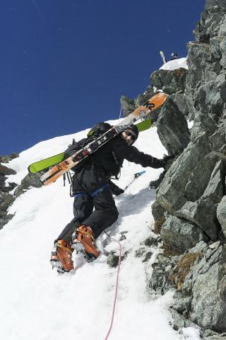Descente du col des Roches
