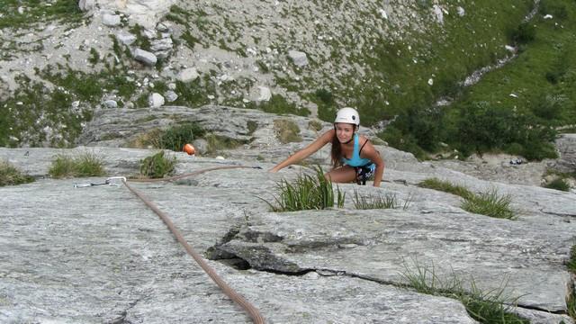 Escalade à Séloge massif du Beaufortain - Guides des Arcs