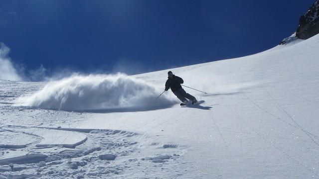 ski hors piste aux Arcs Bureau des guides des Arcs