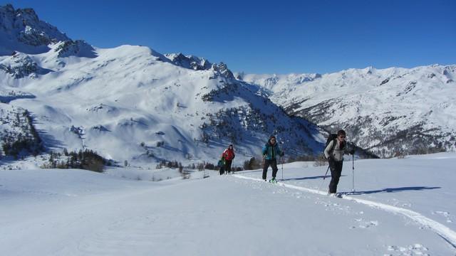 ski de randonnée Crête de l'Echaillon