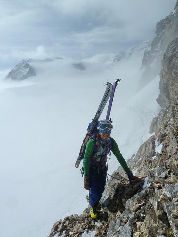 Passage du col de la Tsanteleina.