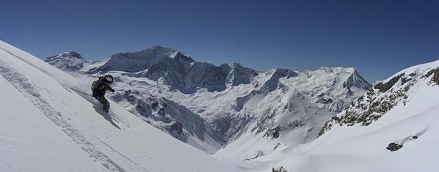 Descente vers le refuge de Plaisance