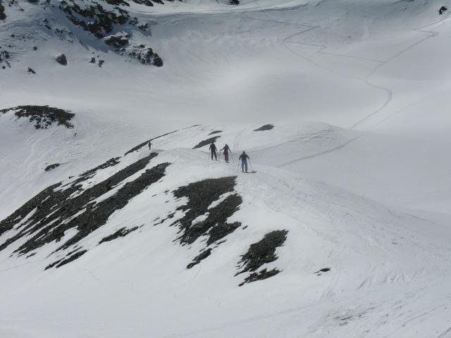 Vers le col des Fours