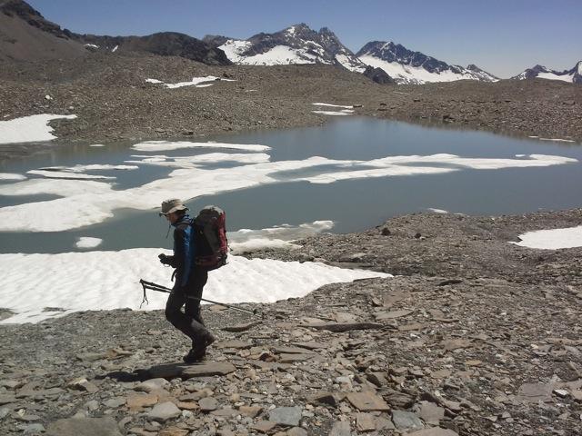 Les lacs glacés versant Maurienne