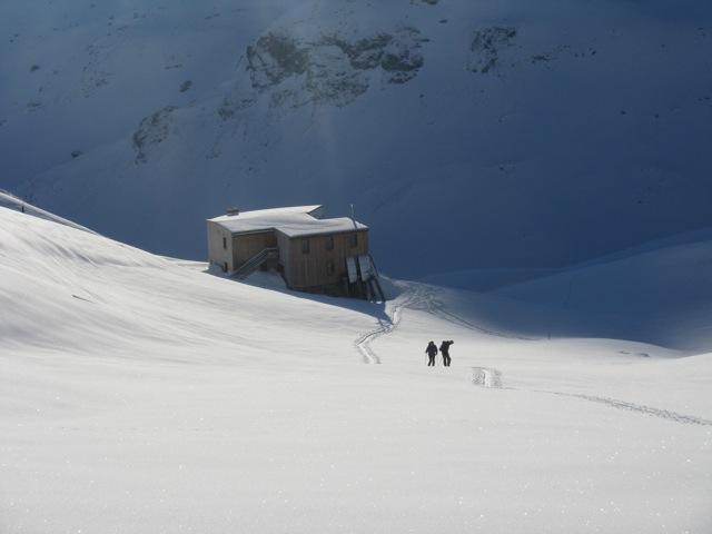 Le refuge Peclet Polset