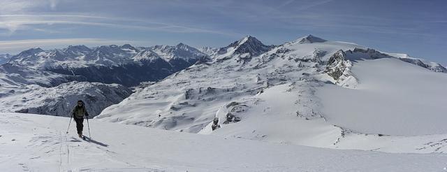 Arrivée au sommet de la Réchasse.