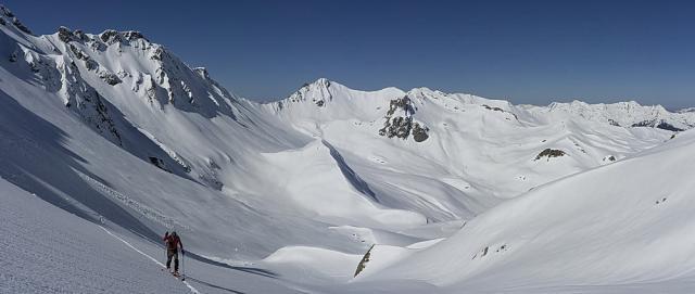 montée vers le col Tutu.