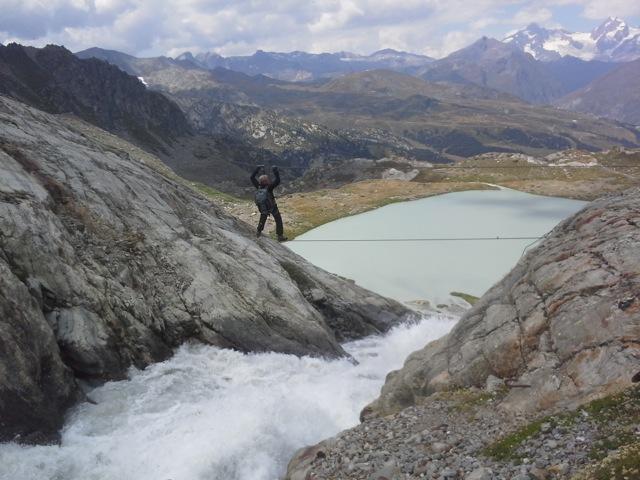 Le pont de singe du Ruitor