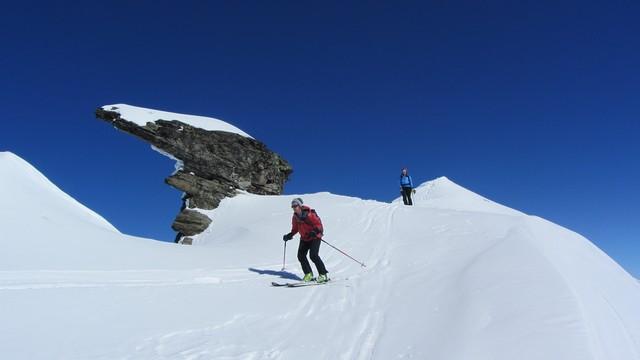 Ski de randonnée en Vanoise La Pointe Rousse
