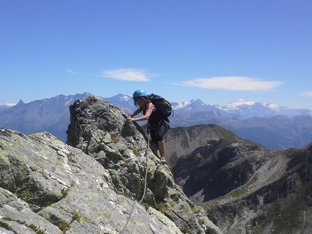 tête de Balme. L'arête sommitale